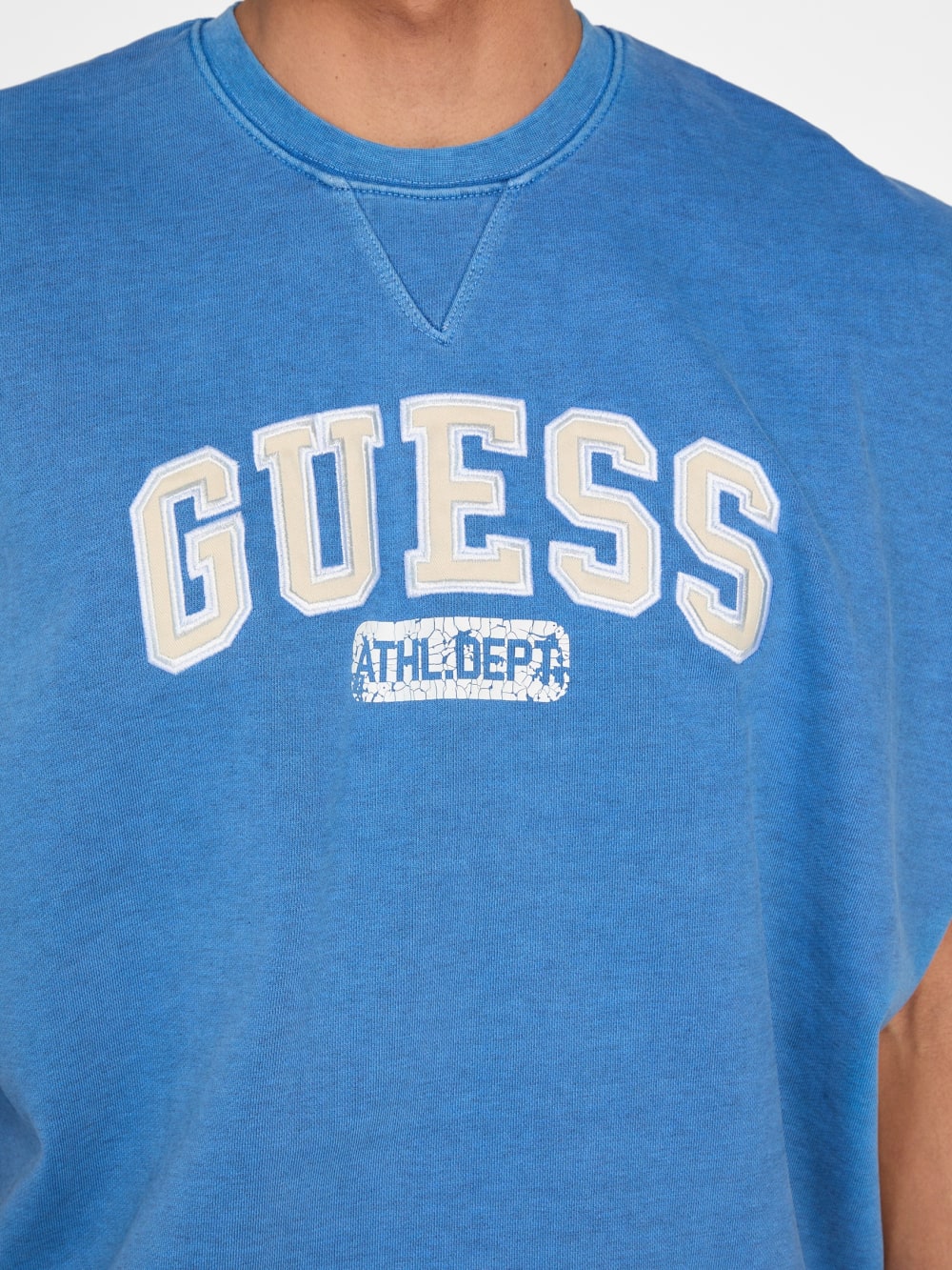 Eco Allium Sleeveless Sweatshirt - Guess