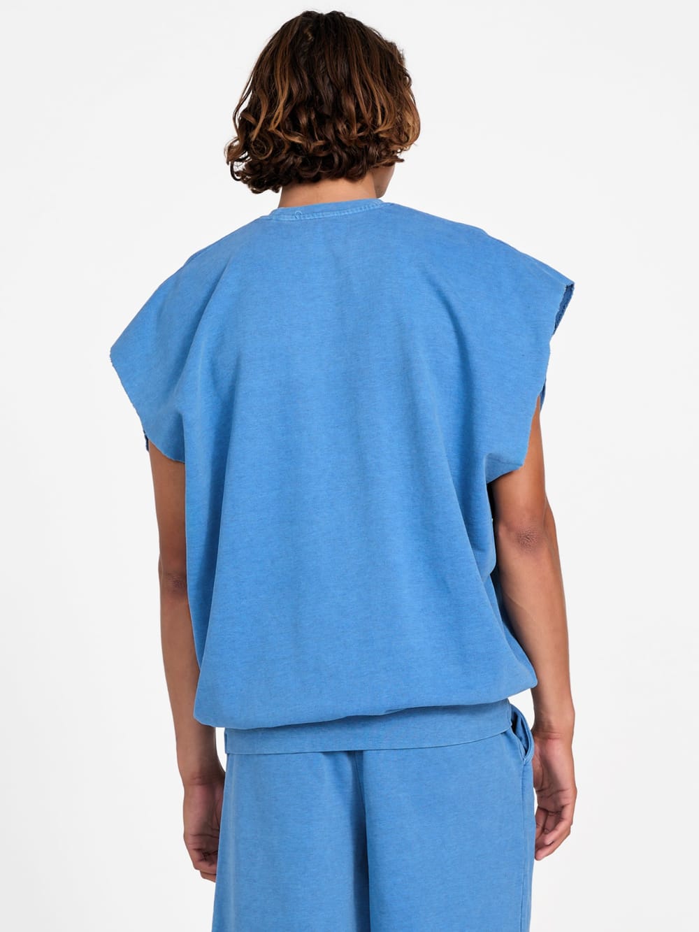 Eco Allium Sleeveless Sweatshirt - Guess