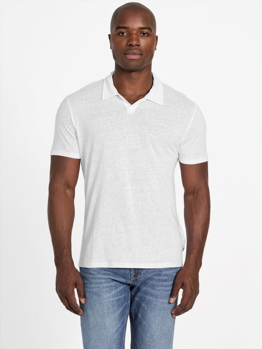 Eco Leon Linen Polo - Guess