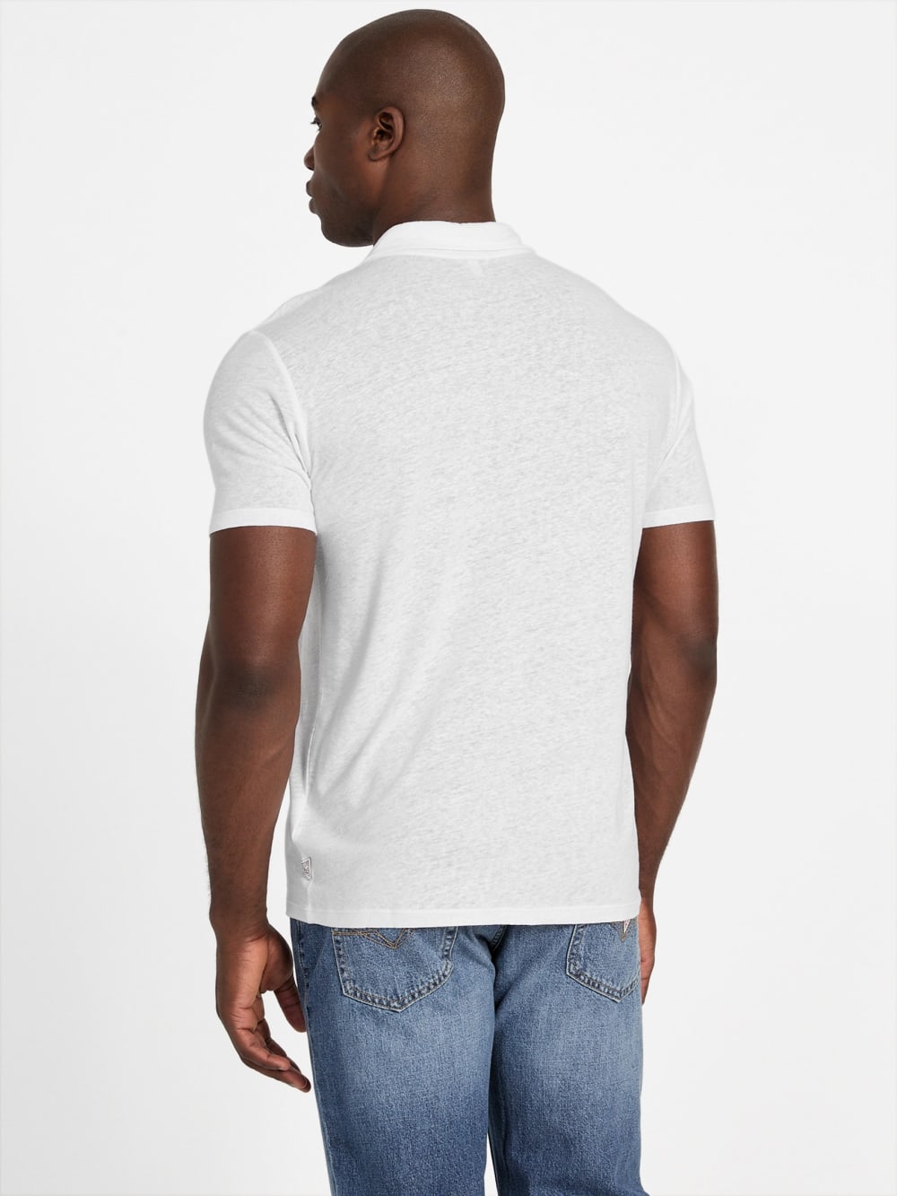 Eco Leon Linen Polo - Guess