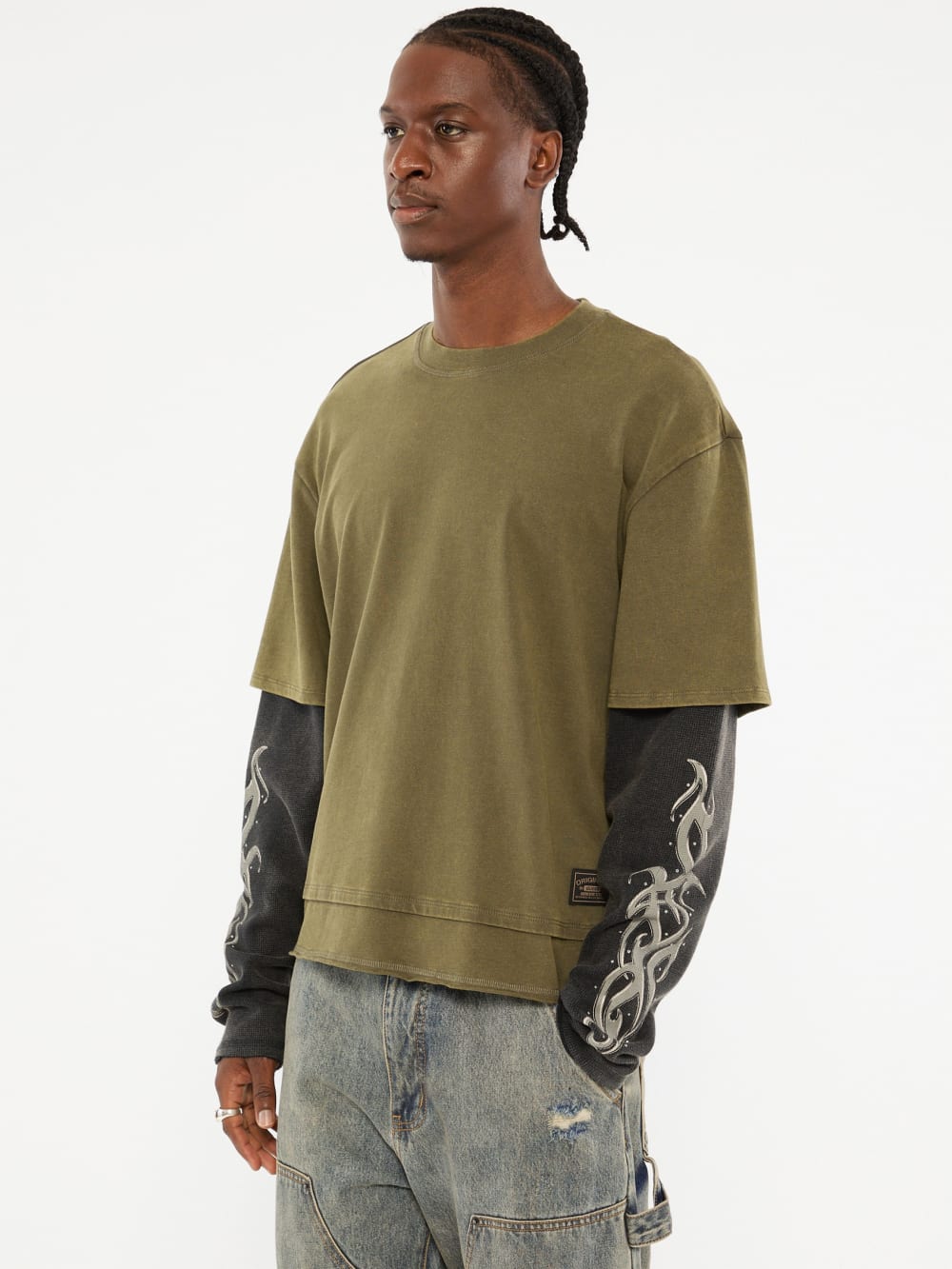 GUESS Originals Eco Double Layered Tee - Guess