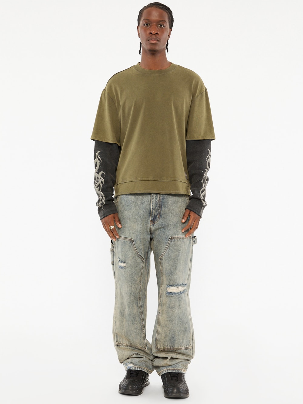 GUESS Originals Eco Double Layered Tee - Guess
