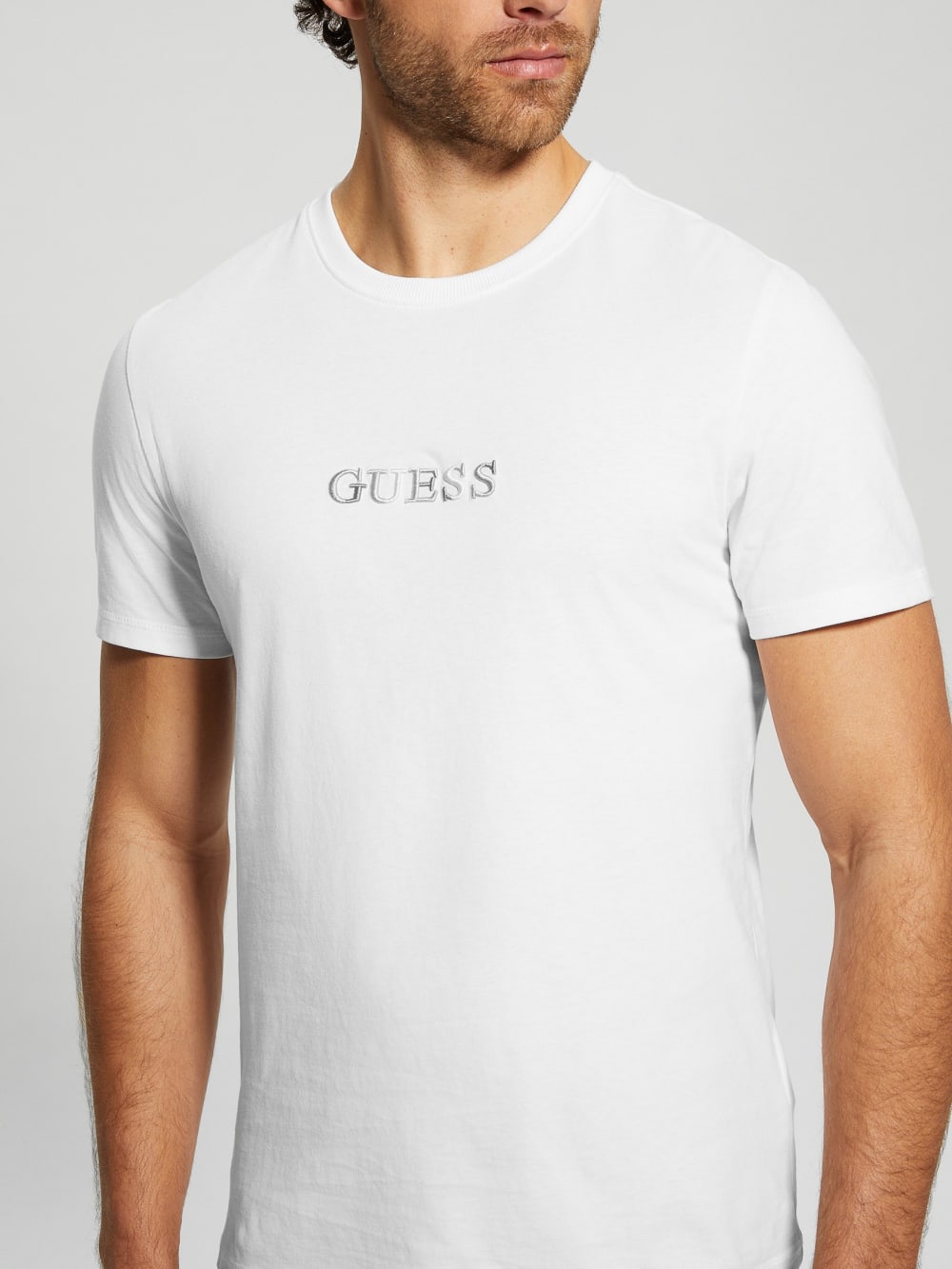 Eco Signature Crewneck Tee - Guess