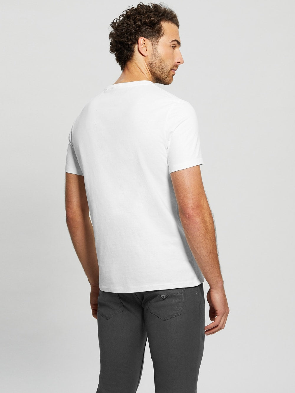 Eco Signature Crewneck Tee - Guess