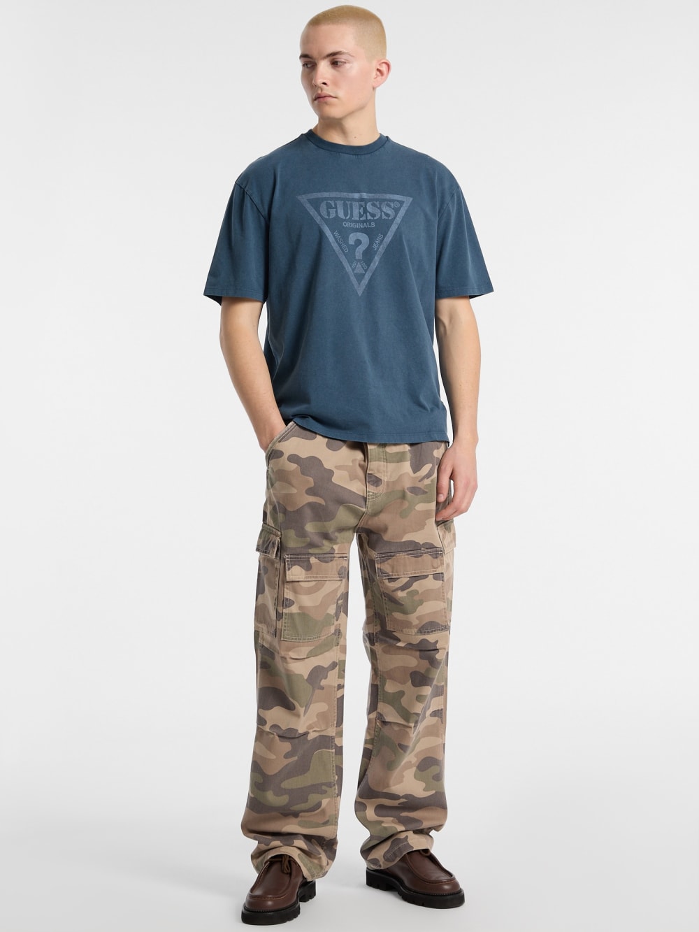 GUESS Originals Eco Vintage Triangle Tee - Guess