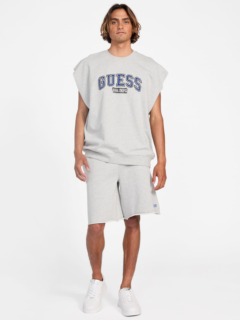 Eco Allium Sleeveless Sweatshirt - Guess