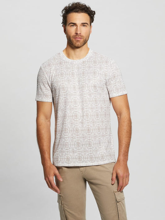 Eco Gauze Crewneck Tee - Guess