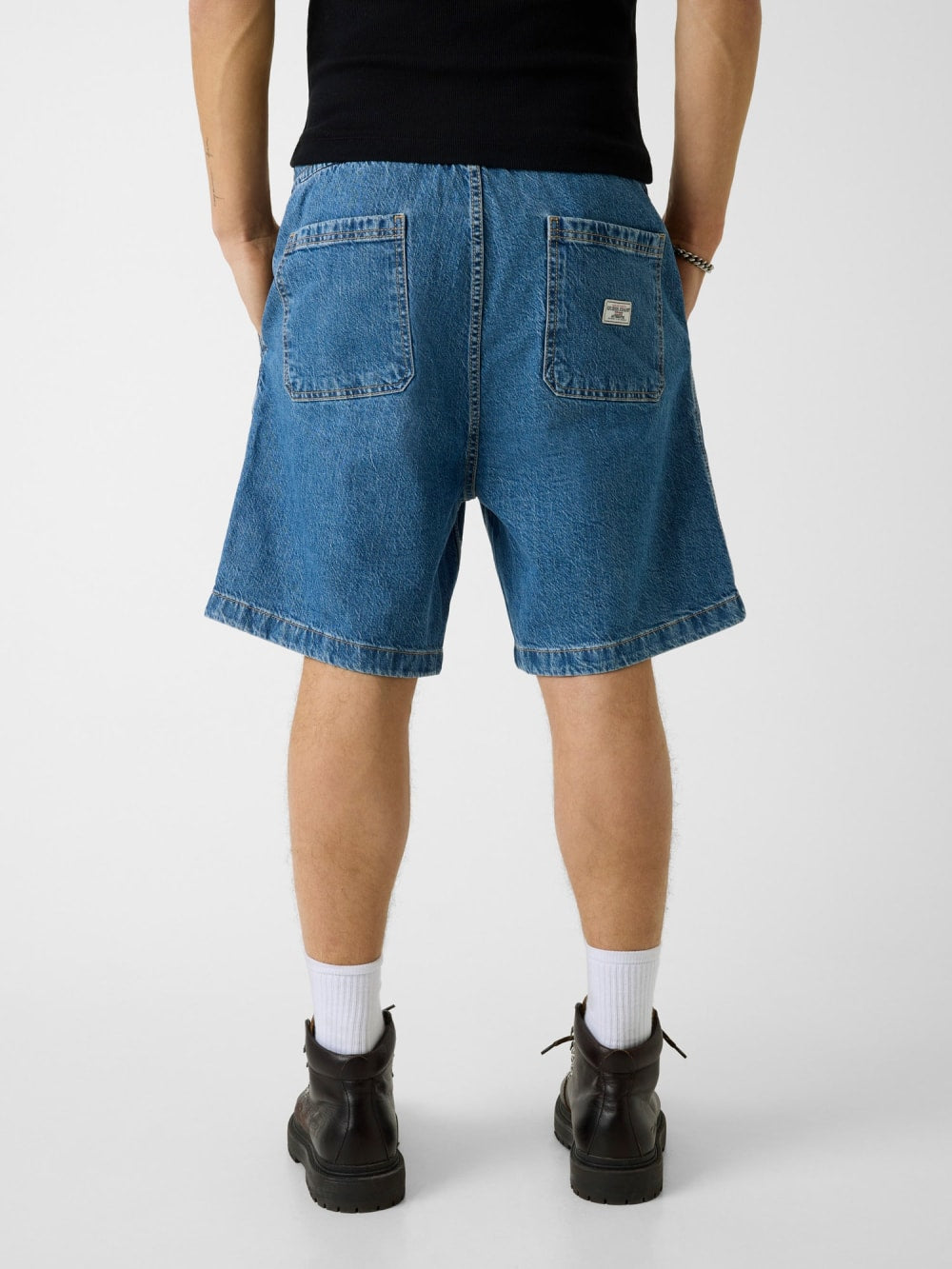 Denim Jogger Shorts - Guess