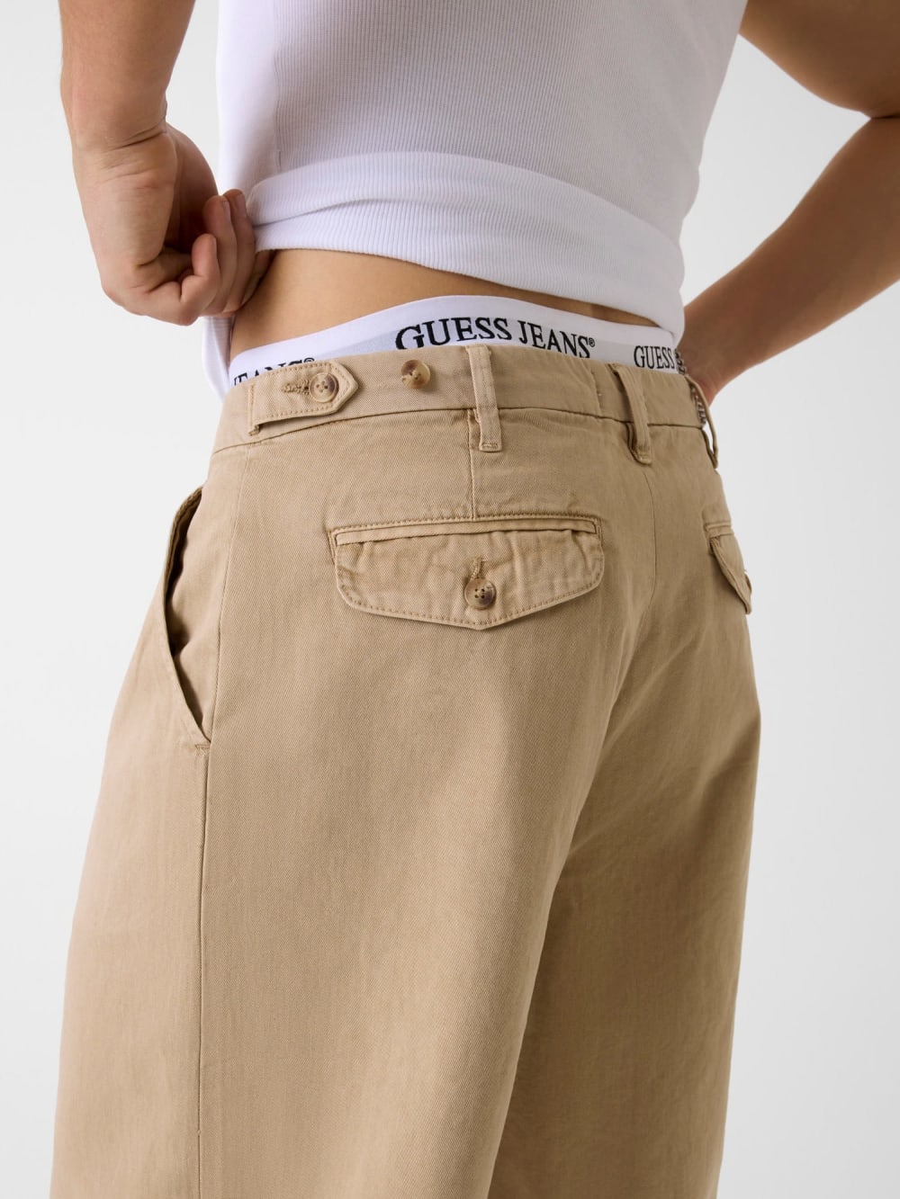 Baggy pleated shorts - Guess