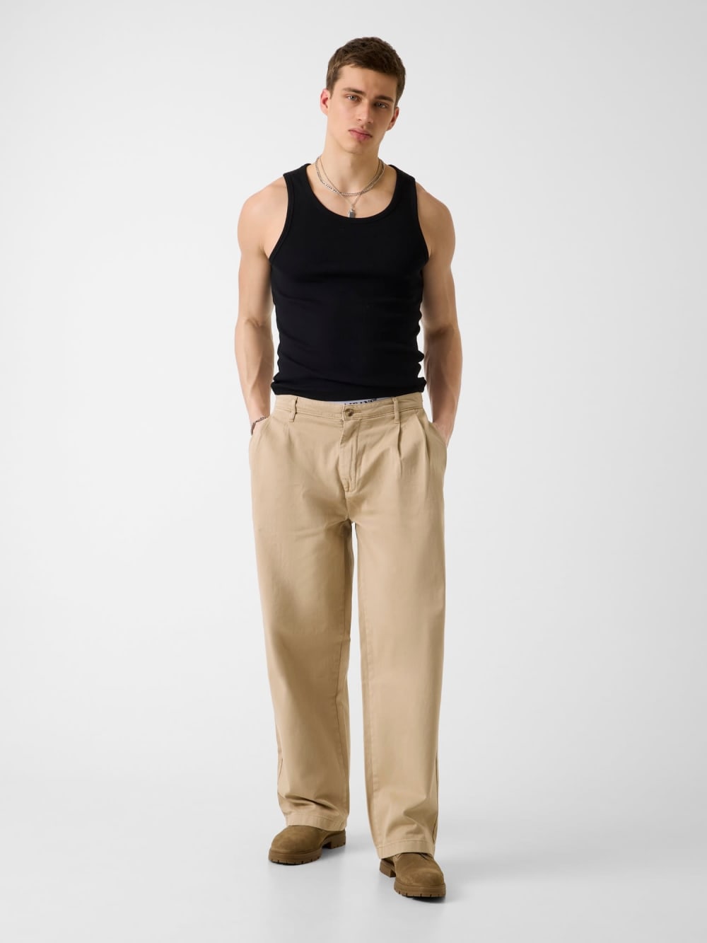 Pleated pants - Guess