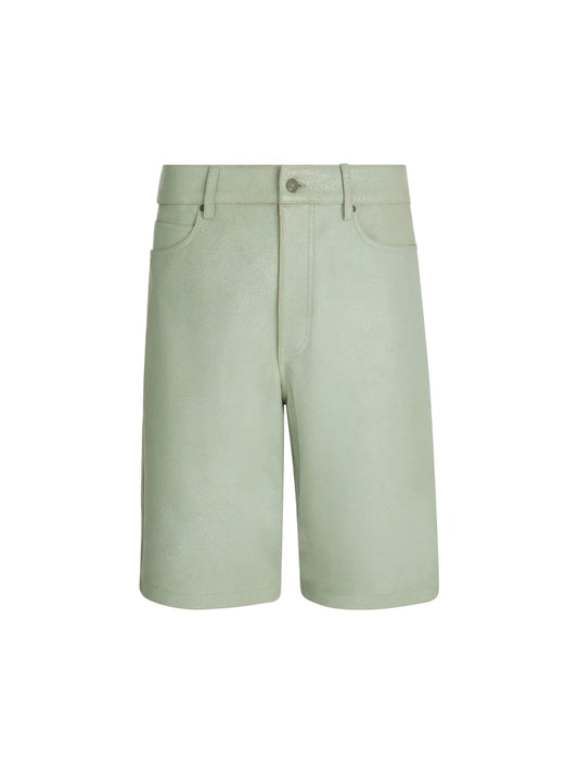 crackle leather short - Guess