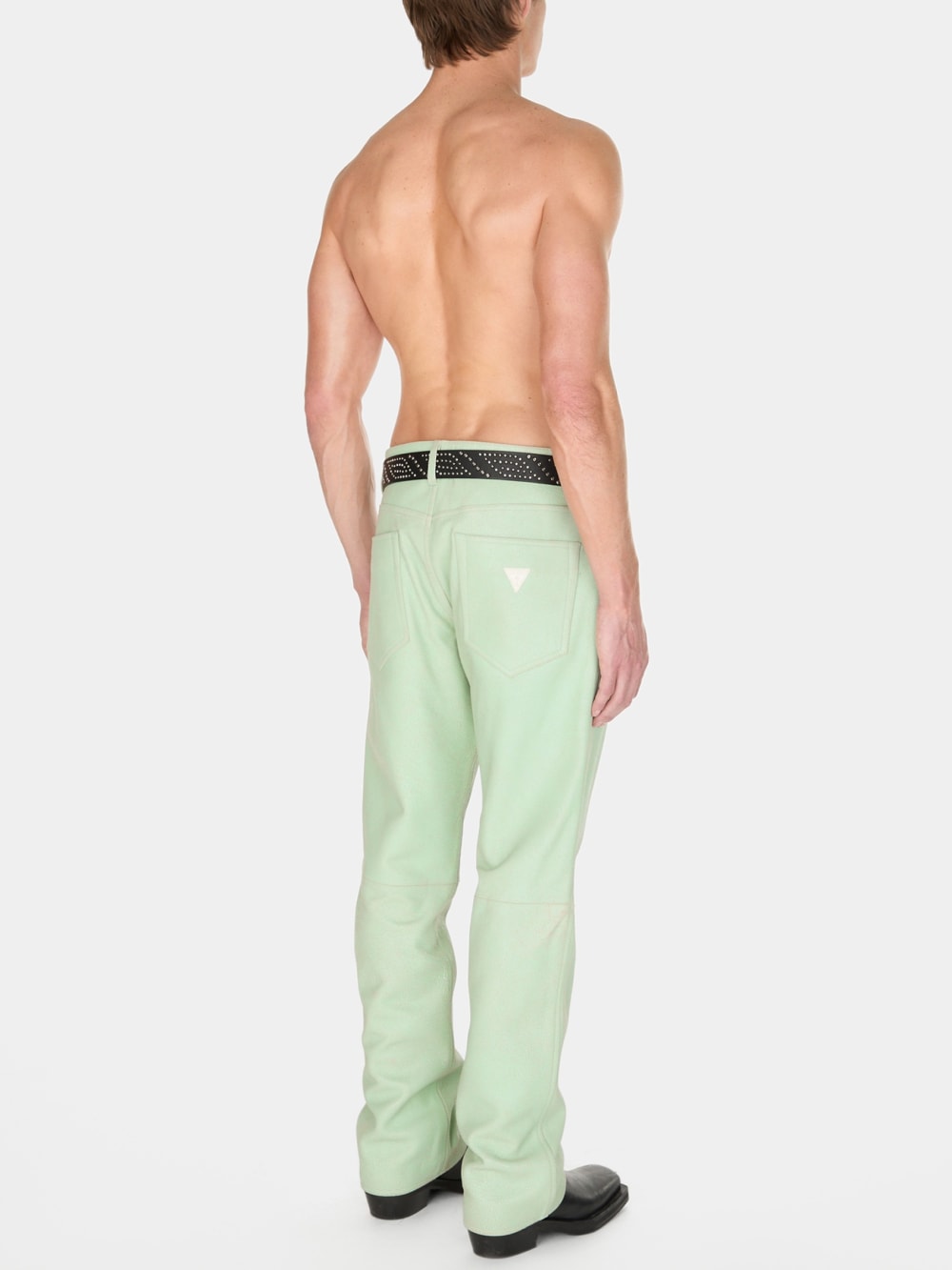 crackle leather pant - Guess