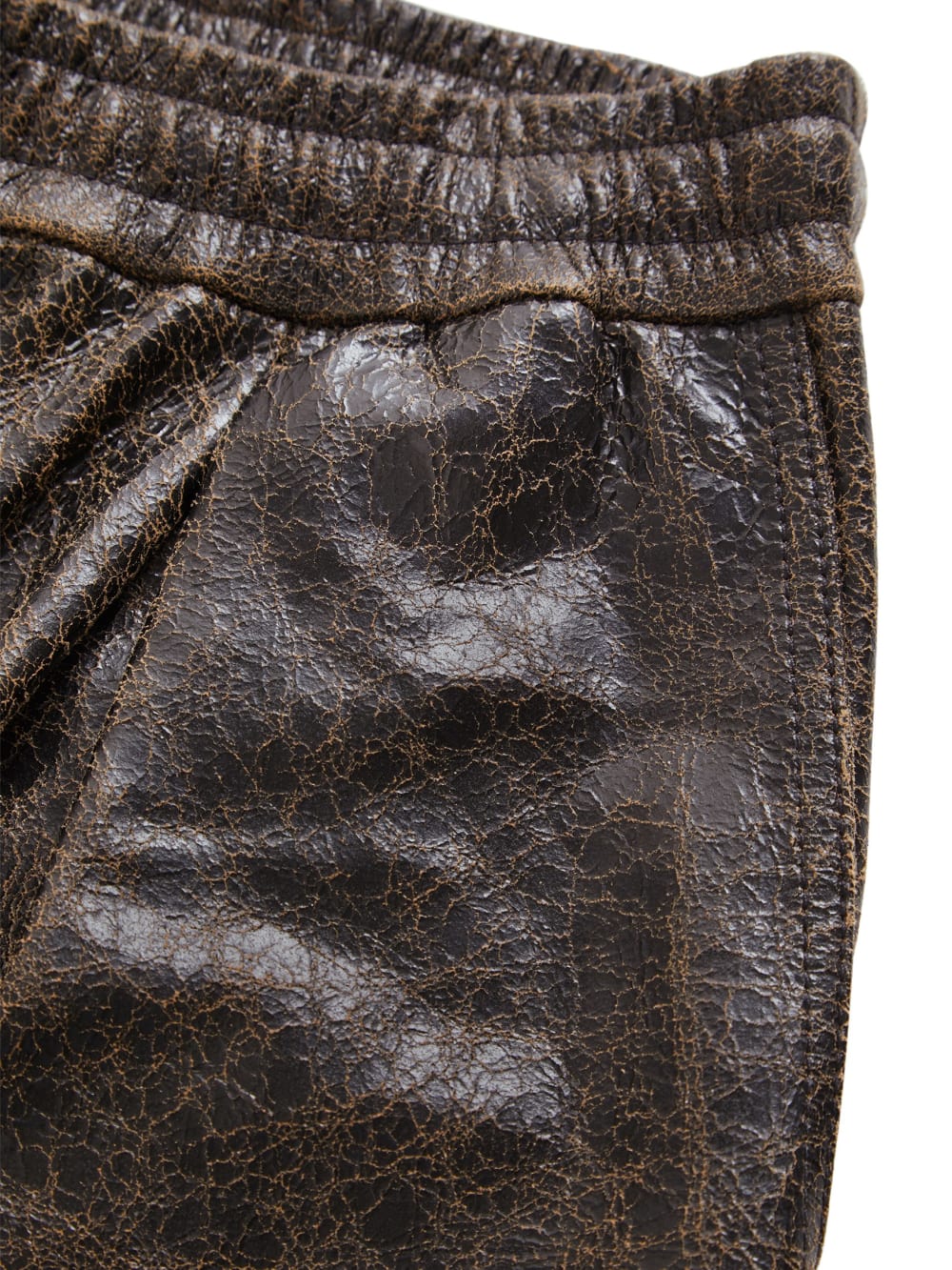 leather joggers - Guess