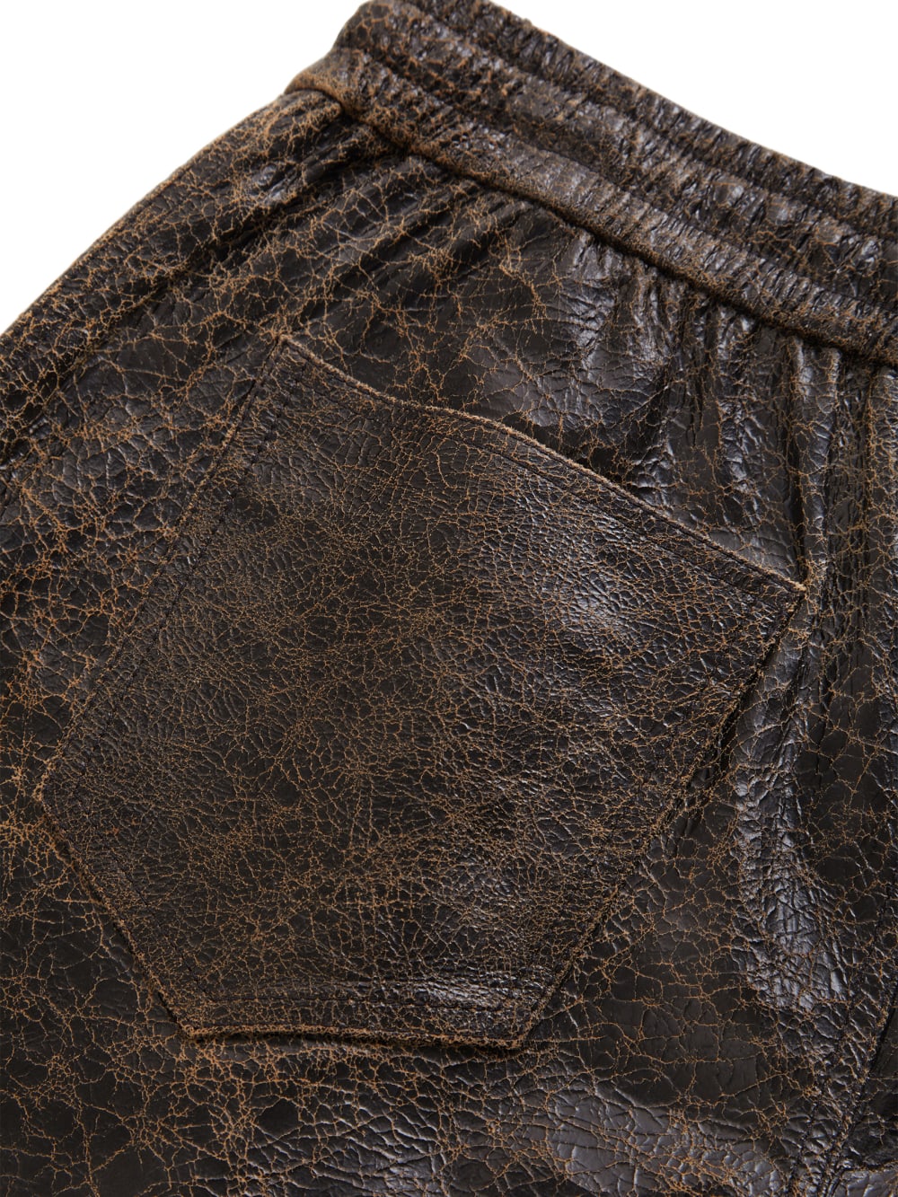 leather joggers - Guess