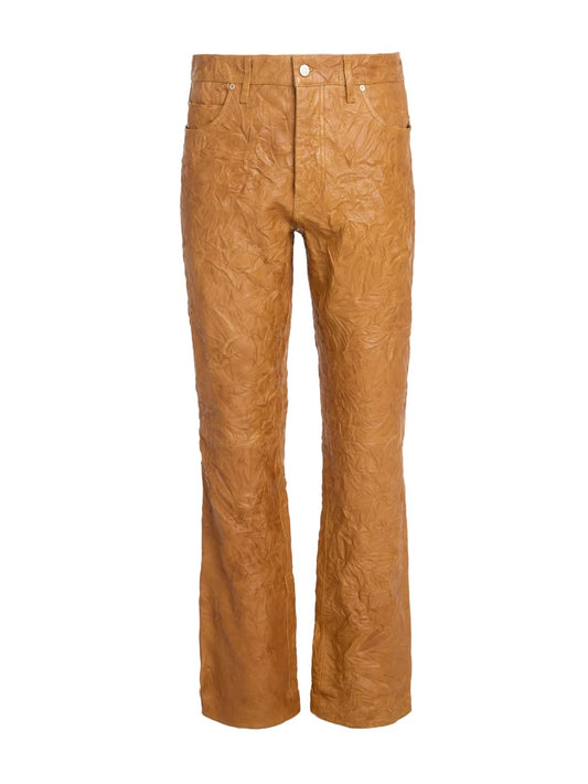 crinkle leather pant - Guess