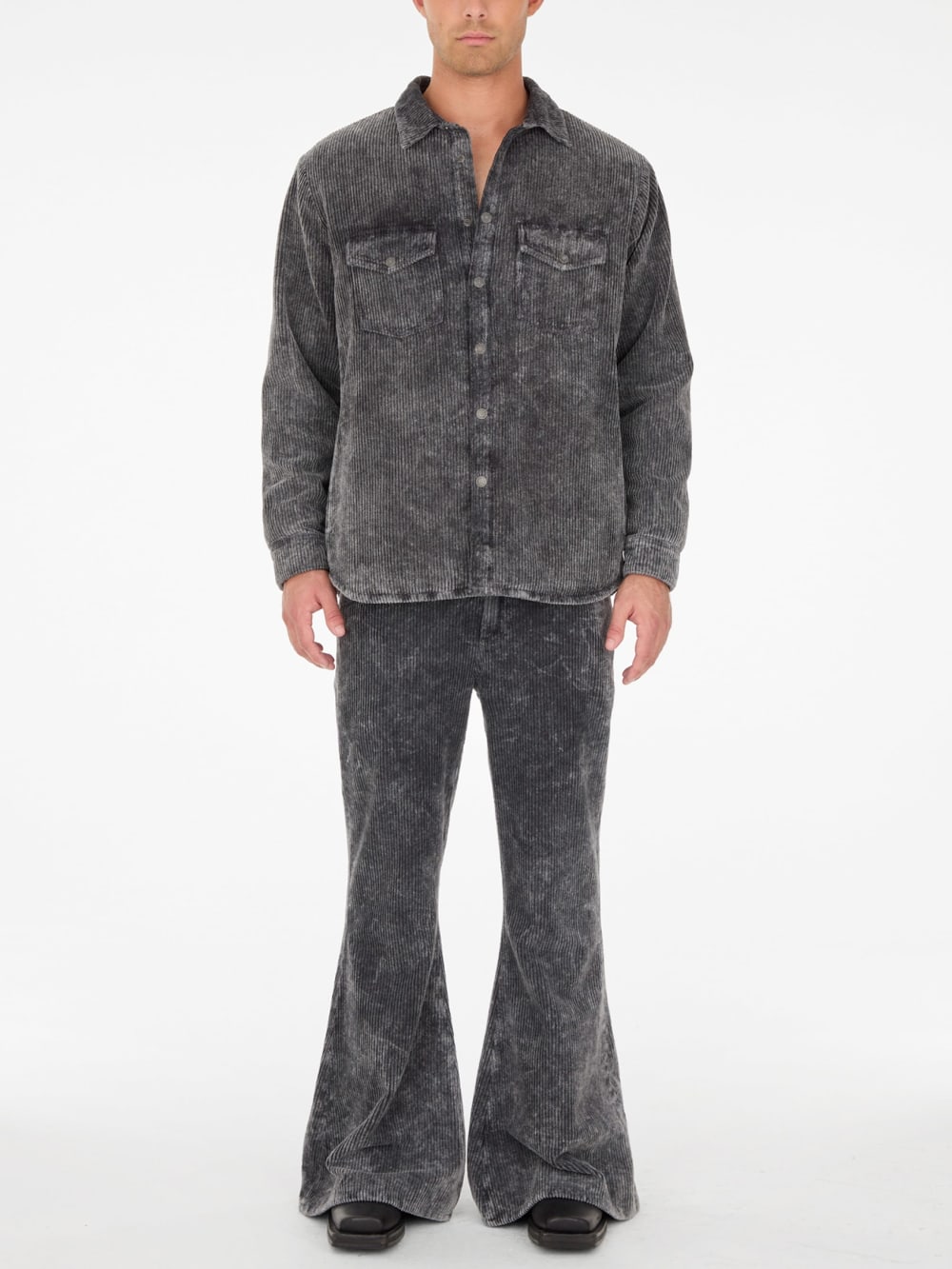 corduroy flare pant - Guess