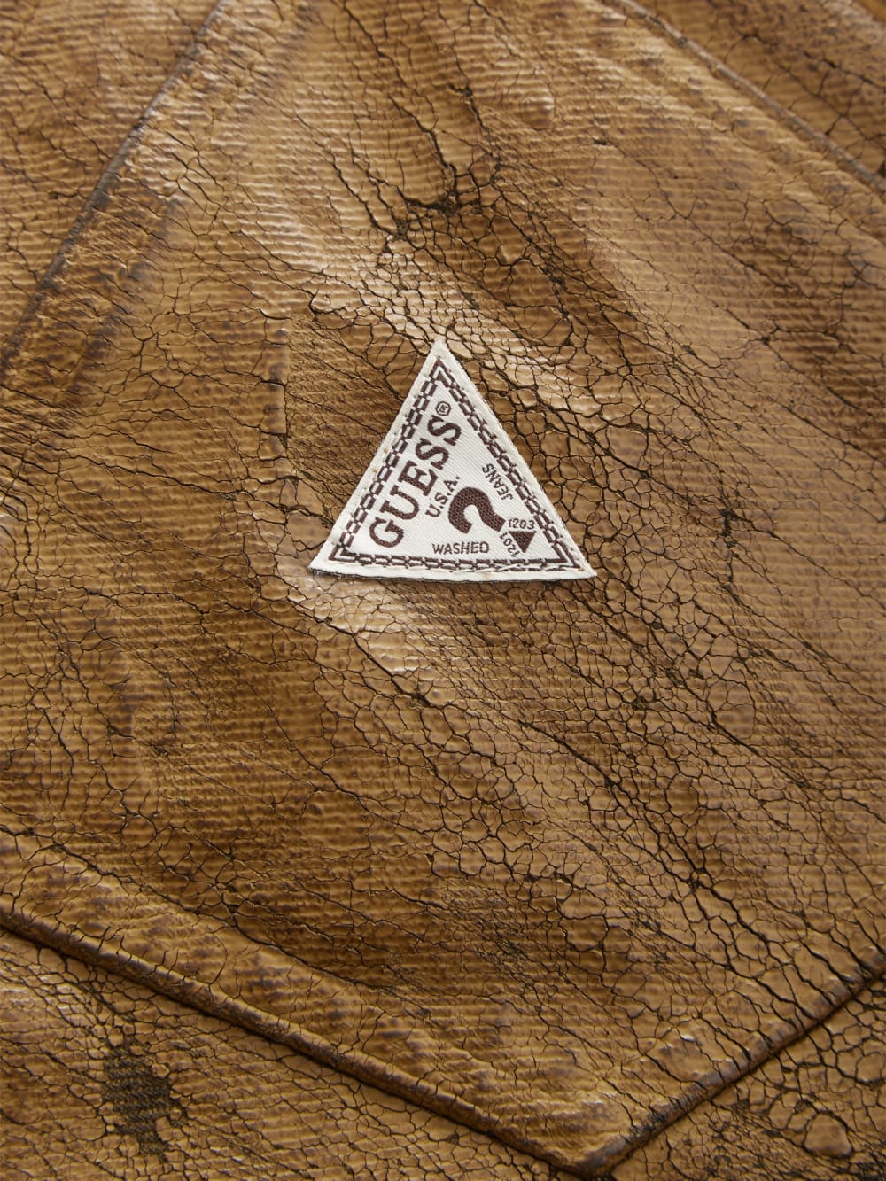 peeled flare jeans - Guess