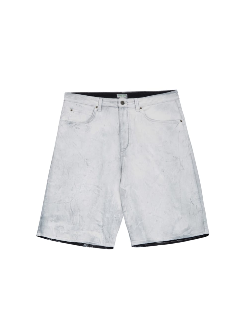 Painted Twill Shorts - Guess