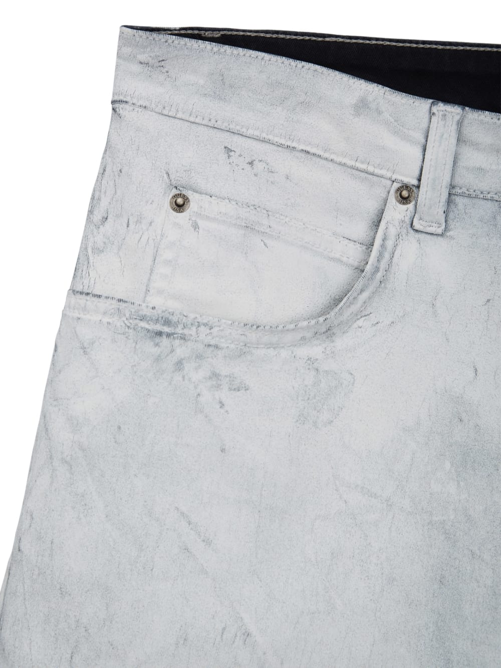 Painted Twill Shorts - Guess