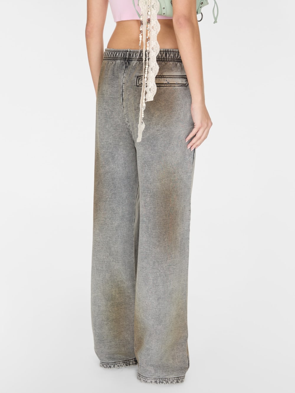 vintage washed jogger pant - Guess