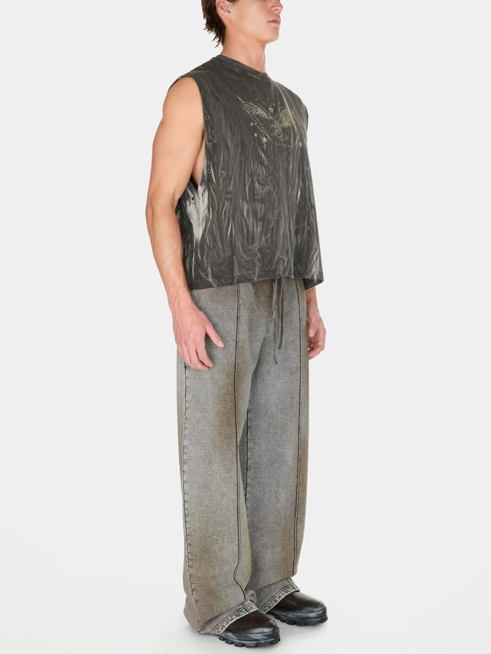 vintage washed jogger pant - Guess