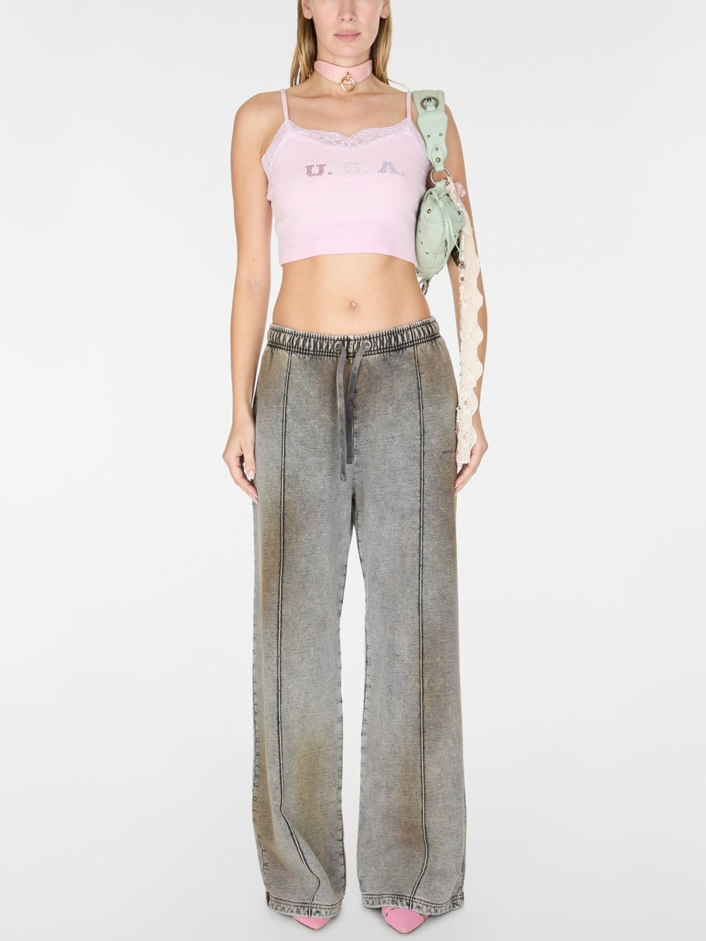 vintage washed jogger pant - Guess