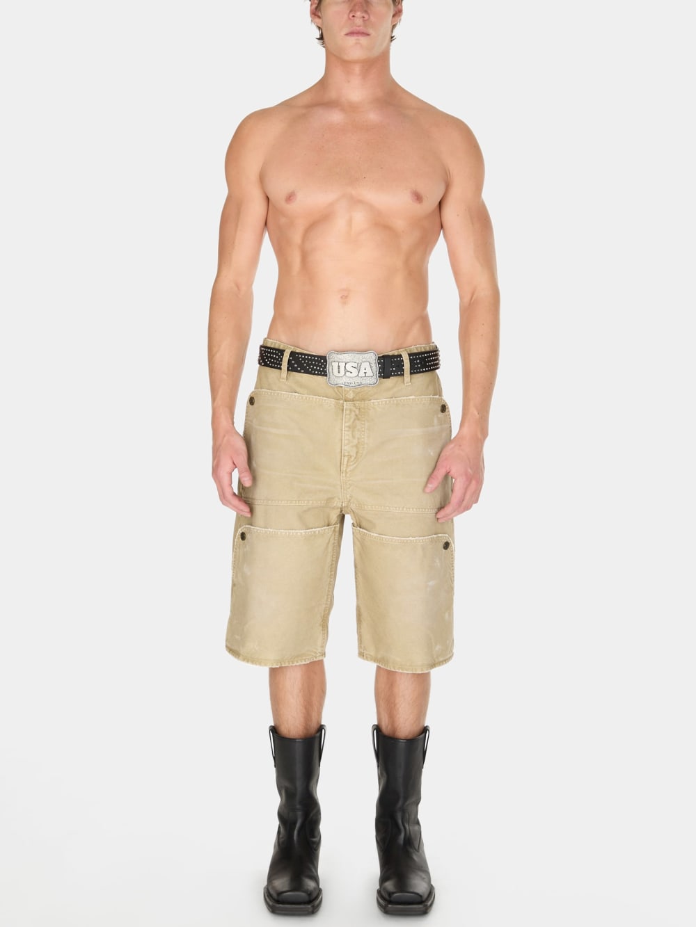 canvas utility short - Guess