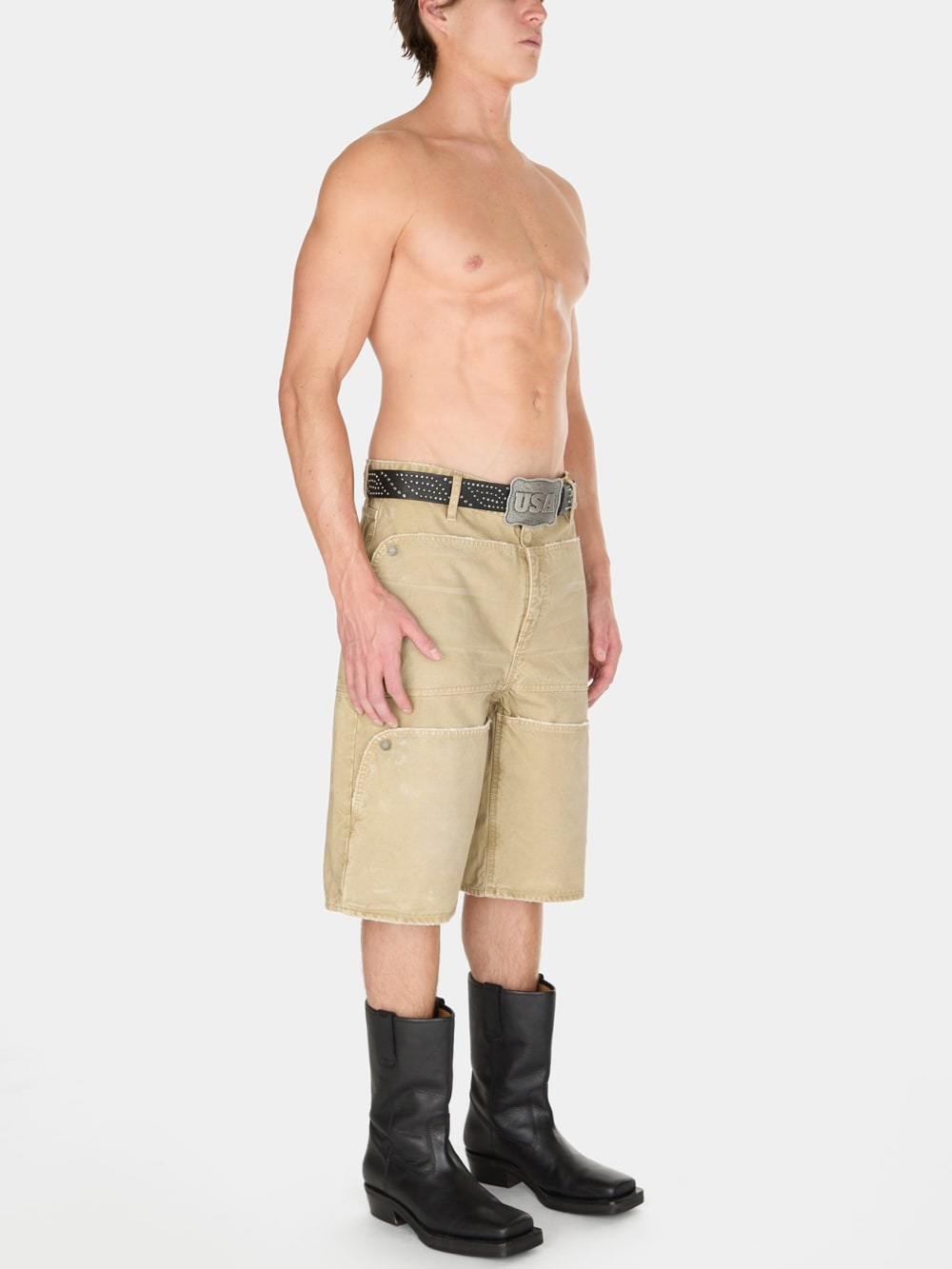 canvas utility short - Guess