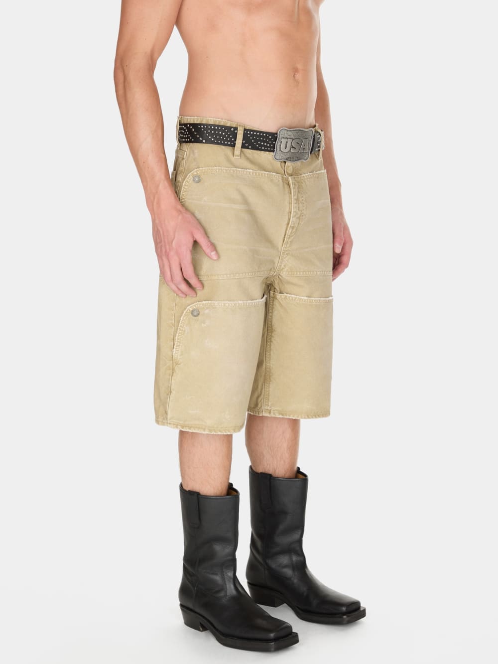 canvas utility short - Guess