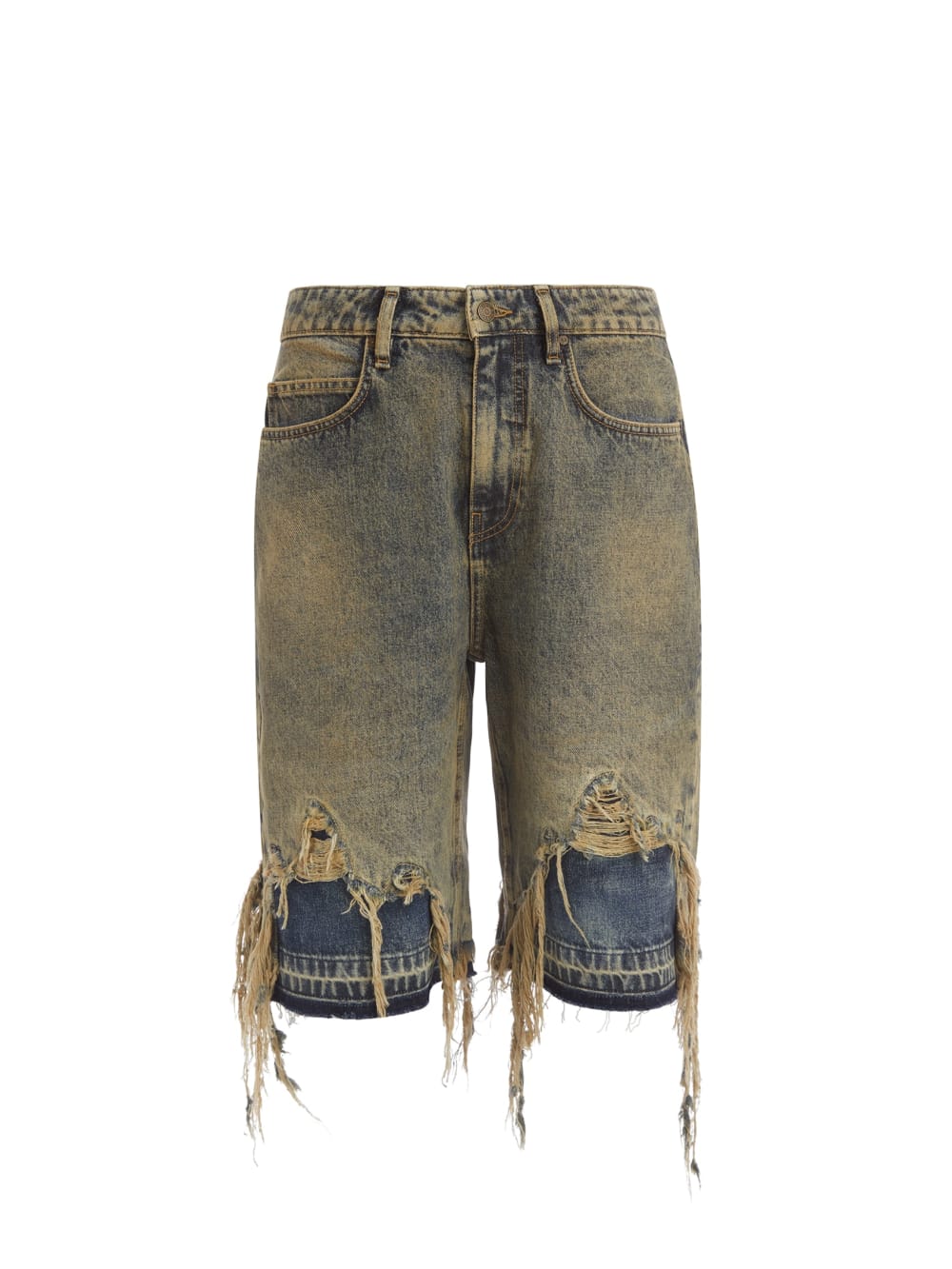 distressed denim short - Guess