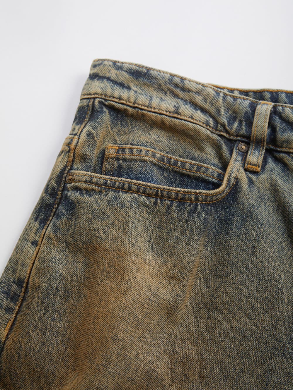 distressed denim short - Guess