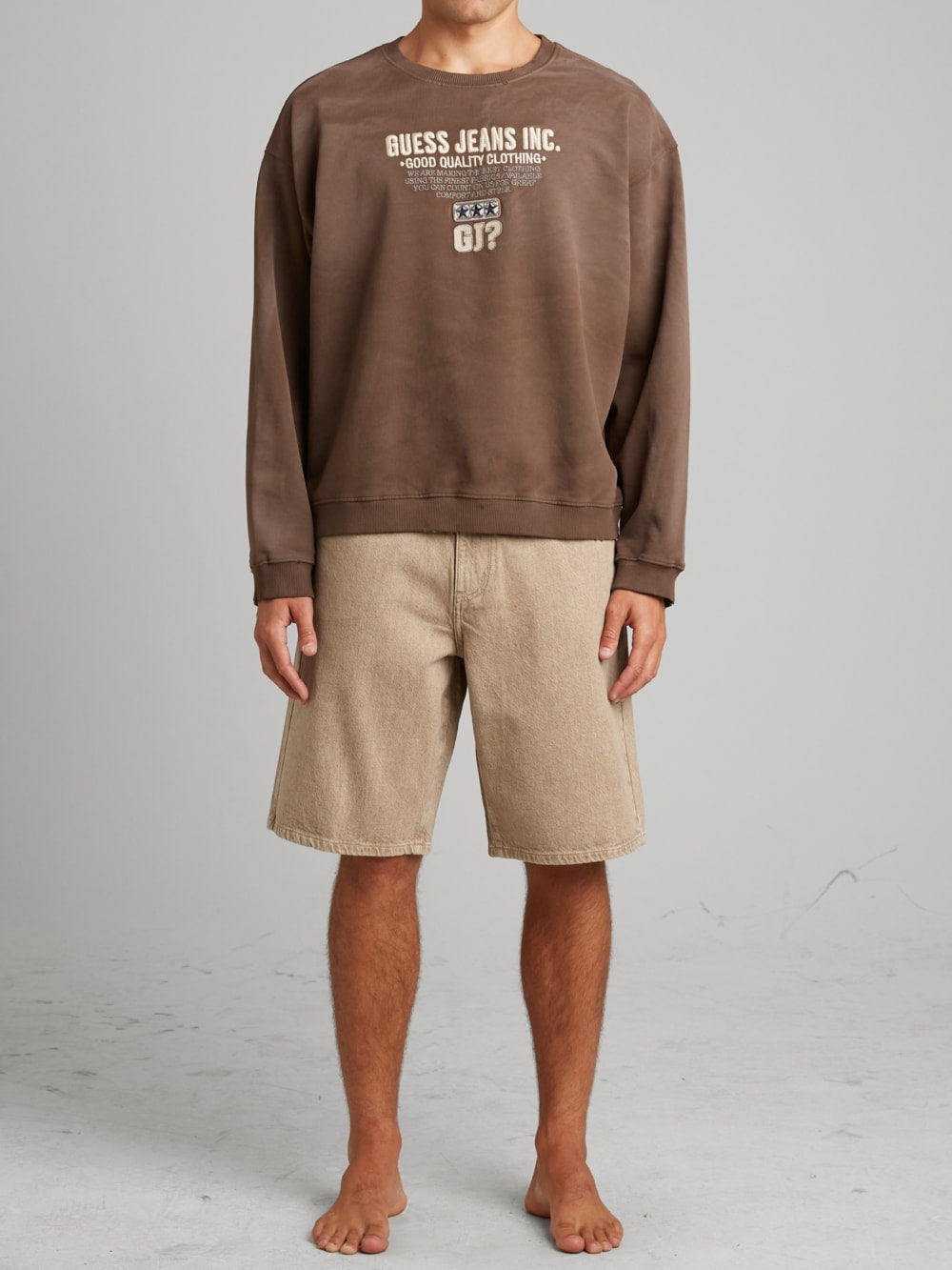 Oak Denim Shorts - Guess