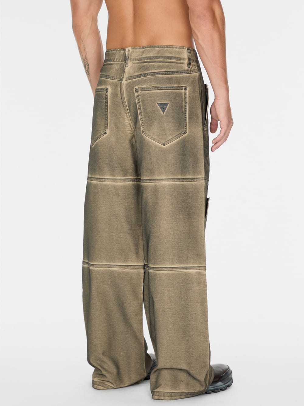 screenprinted cargo pant - Guess