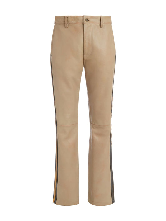 leather moto pant - Guess