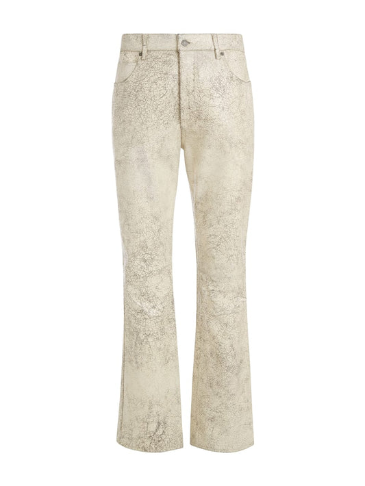crackle leather pant - Guess