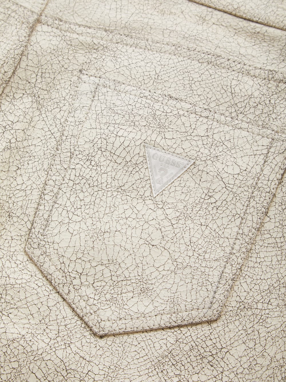 crackle leather pant - Guess