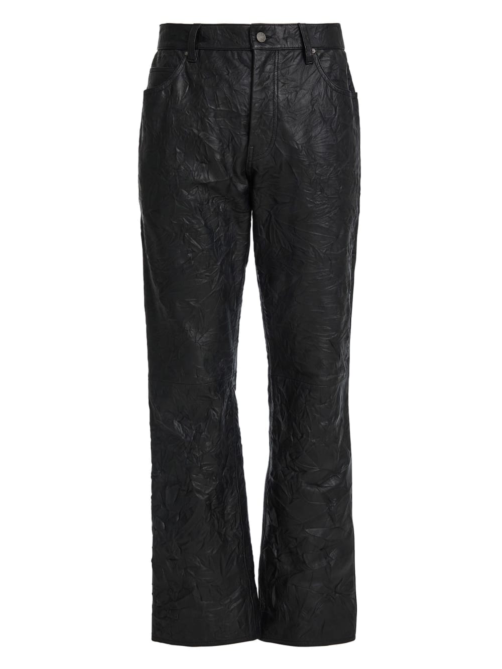 crinkle leather pant - Guess