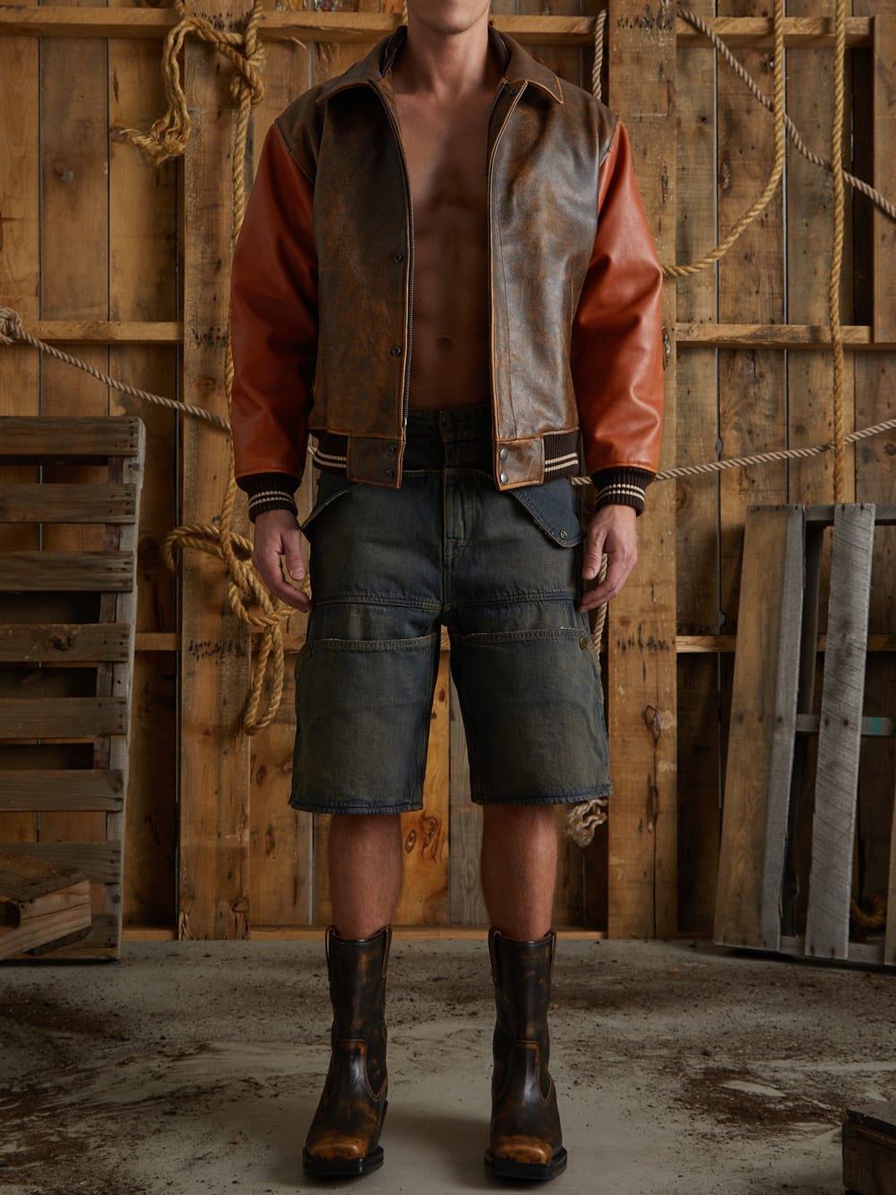 utility shorts - Guess