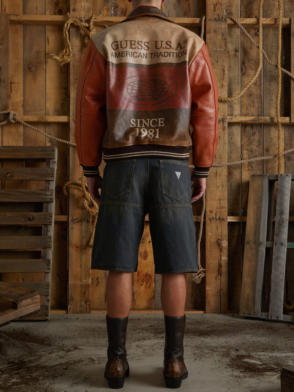 utility shorts - Guess