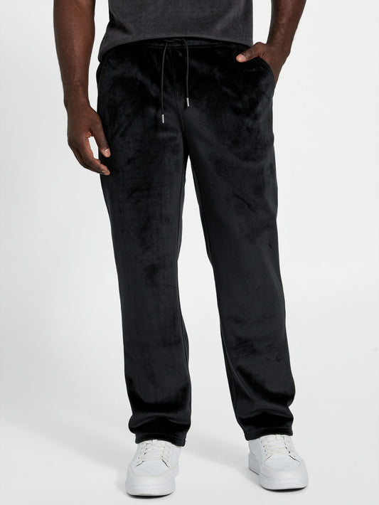 Bonded Velvet Sweatpants - Guess
