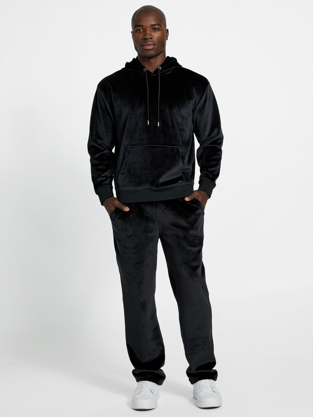 Bonded Velvet Sweatpants - Guess