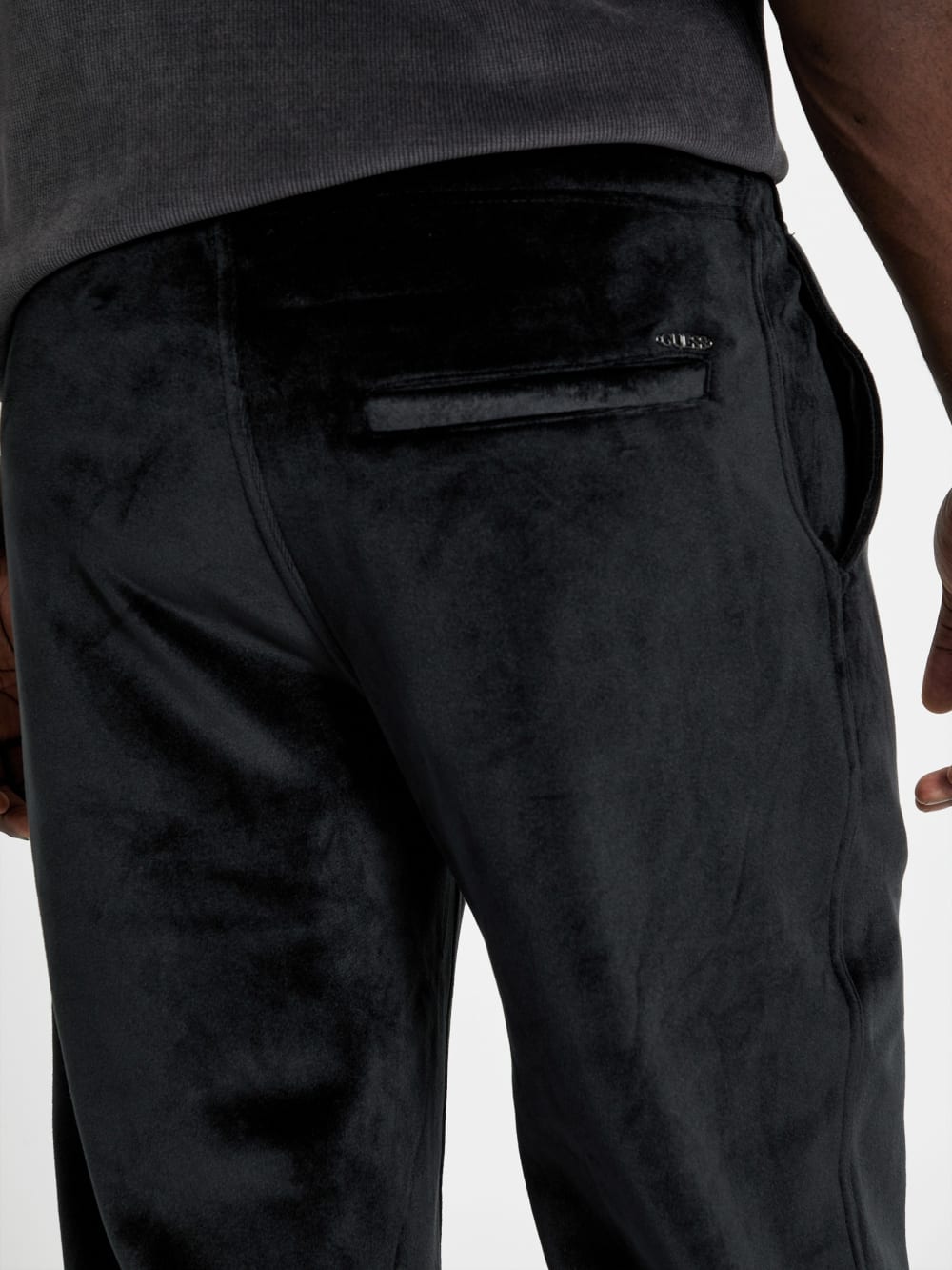 Bonded Velvet Sweatpants - Guess