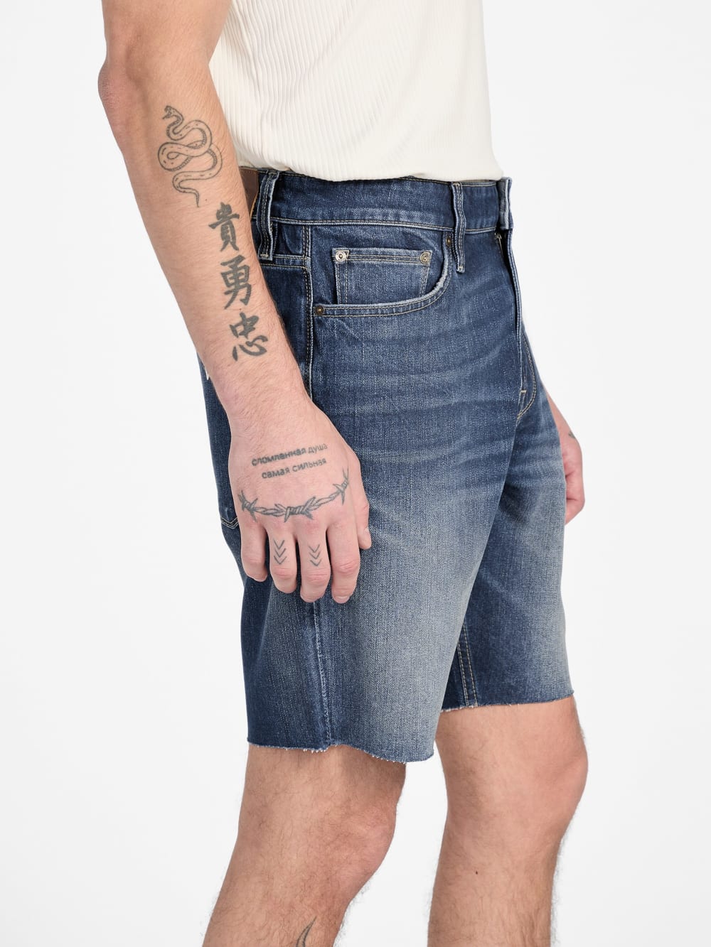 Eco Wyatt Denim Shorts - Guess
