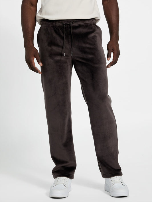 Bonded Velvet Sweatpants - Guess
