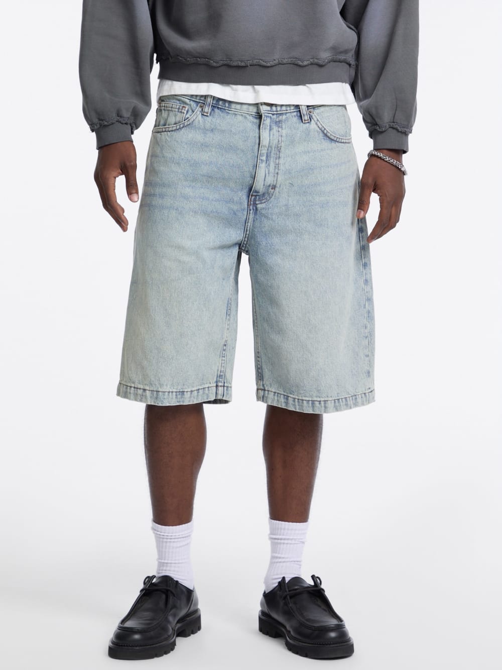 GUESS Originals Eco Baggy Denim Shorts - Guess