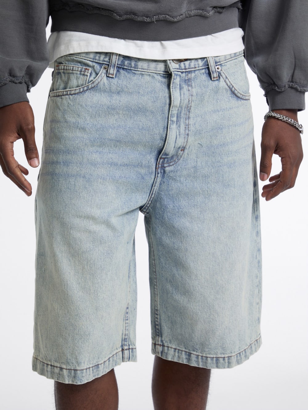 GUESS Originals Eco Baggy Denim Shorts - Guess