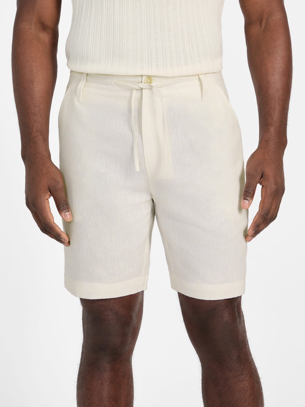 Eco Fletcher Linen Shorts - Guess