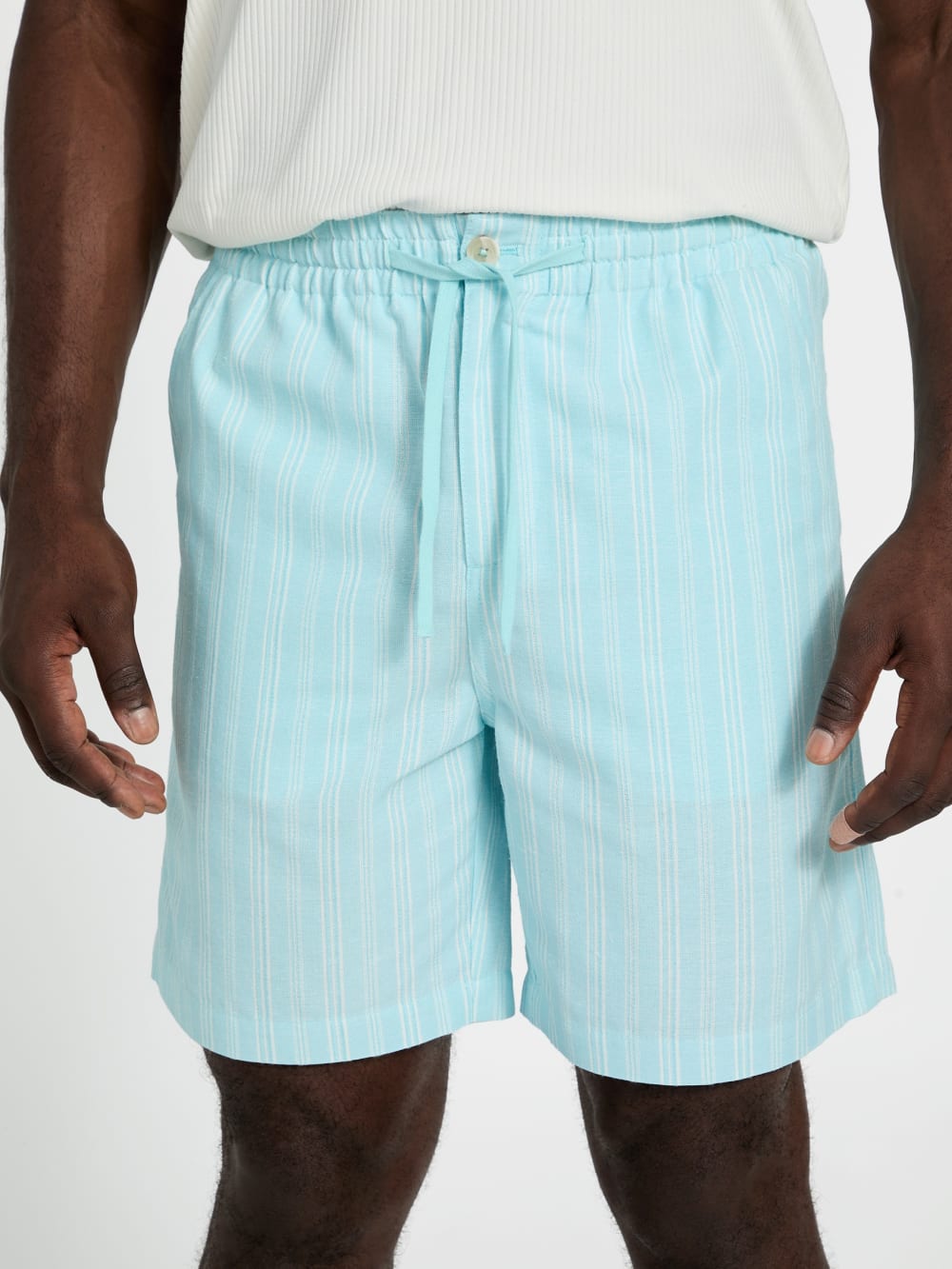 Linen blend shorts - Guess