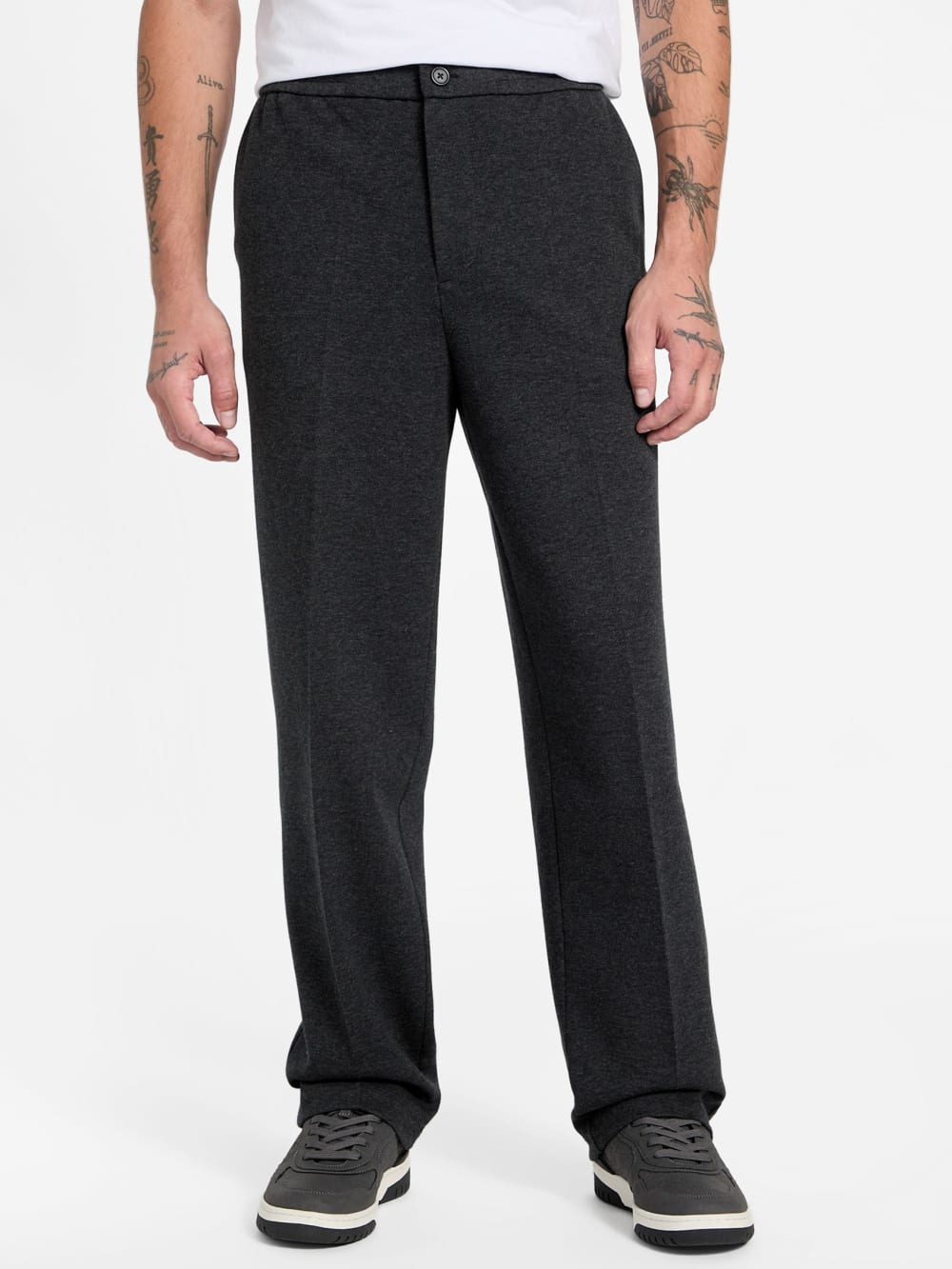 Eco Daniel Luxe Knit Tailored Pants - Guess
