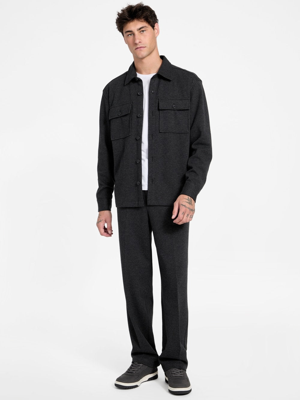 Eco Daniel Luxe Knit Tailored Pants - Guess